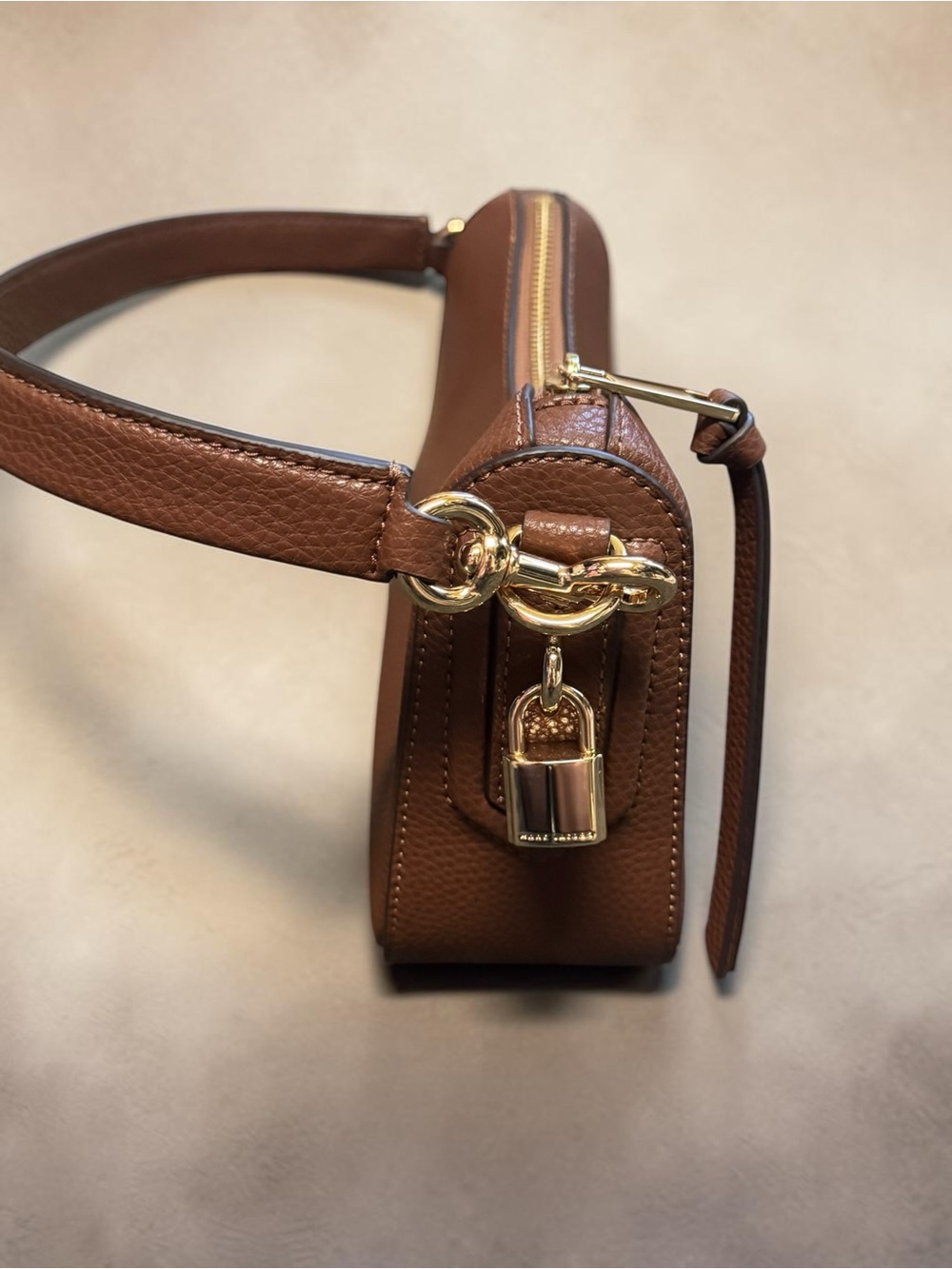 Marc Jacobs Drifter Small Convertible Shoulder Bag in Cognac NWT - Picture 3 of 10